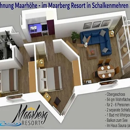 Feriehus Maarhoehe In The Maarberg *